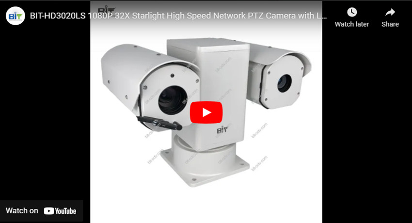 BIT-HD3020LS 1080P 32X Rete di alta velocità PTZ Camera con Illuminatore laser