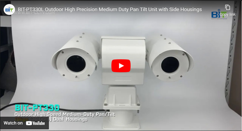 BIT-PT330L Outdoor High Precision Medium Tilt Unit con gli alloggi laterali