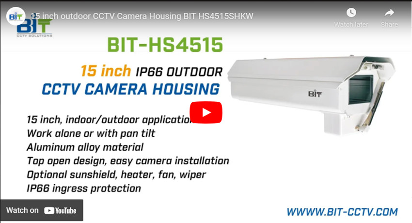 15 Inch Outdoor Cctv Camera Housing Bit H4515shkw