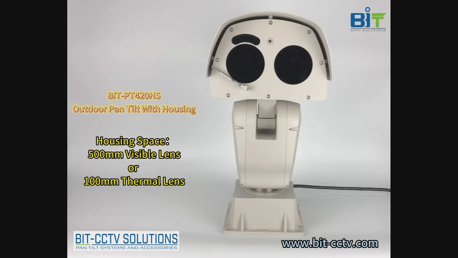 BIT-PT420HS Pan Tilt Unit/posizionatore con alloggiamento